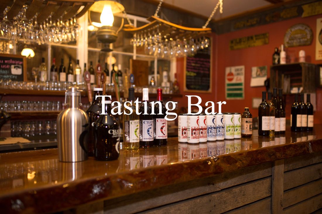 Crane's Winery Tasting Bar - Fennville, MI