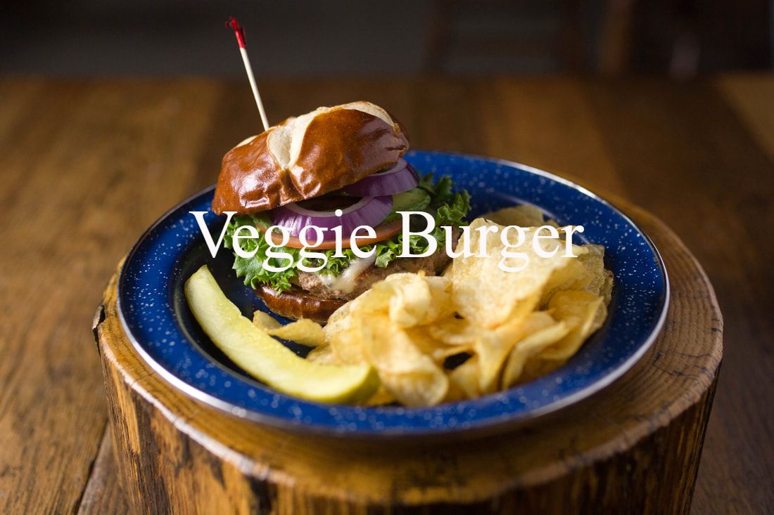 Veggie Burger at Crane's Pie Pantry and Restaurant